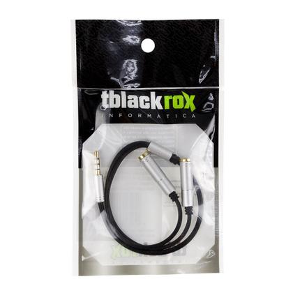 Imagem de Cabo Adaptador Divisor Fone E Microfone Y P2/P3 