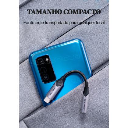 Imagem de Cabo Adaptador Fone Ouvido Usb-c Tipo C Para Samsung Galaxy