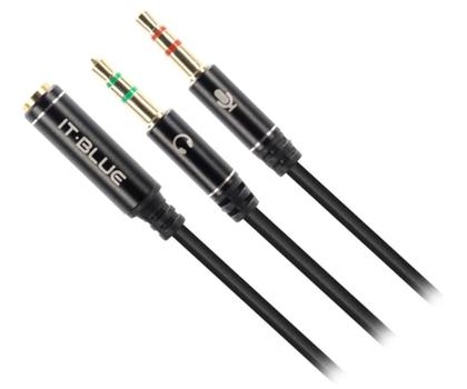 Imagem de Cabo Adaptador P3(p2 Combo)p/ Fone E Microfone Headset