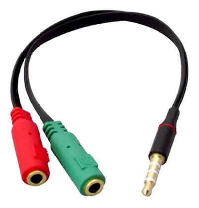 Imagem de Cabo Adaptador P3 Para Fone E Microfone Headset  (p2 Combo)