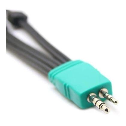 Imagem de Cabo Adaptador Para Tv Led Samsung Áudio e Vídeo Componente P1/P2 para 5 Rca Femea Estéreo 30CM