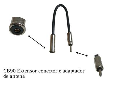 Imagem de Cabo Adaptador Universal De Antena Cb90 C/ Rabicho 30cm