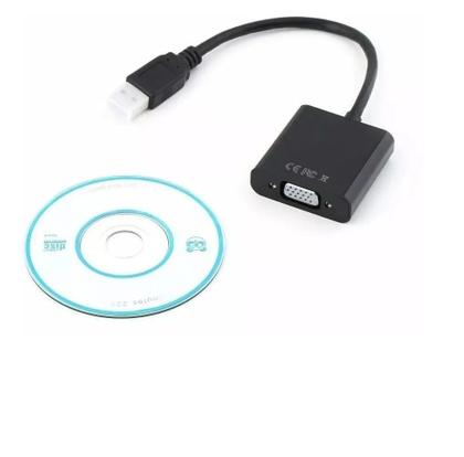 Imagem de Cabo Adaptador Usb 3.0 2.0 Para Vga Monitor Conversor