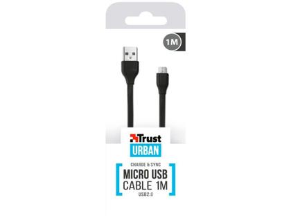 Imagem de Cabo adaptador USB a Micro USB 100cm - Trust