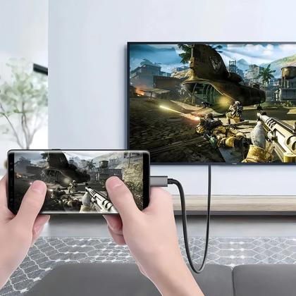 Imagem de Cabo Adaptador Usb-c Para Displayport Type C 4k-2k 60hz 1.8m