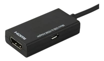 Imagem de Cabo Adaptador V8 Micro Usb Para Hdmi Mhl Compatível Samsung LG Sony