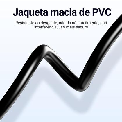 Imagem de Cabo Audio 2 Rca Macho P/ 2 Rca Macho Blindado Dj 1m Vention