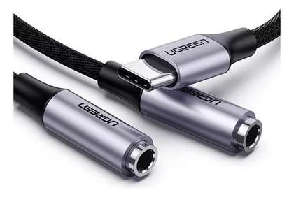Imagem de Cabo Áudio Ugreen USB-C para 2XP2 Fêmea 20cm - AV144