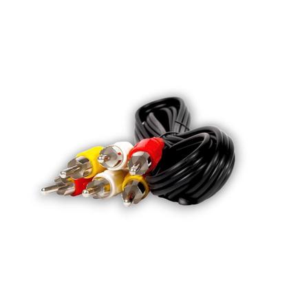 Imagem de Cabo audio video rca 3x3 - conectech