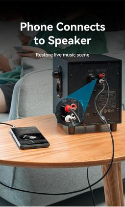 Imagem de Cabo Auxiliar Audio P2 Estereo Para Rca Som Dj 3m Vention