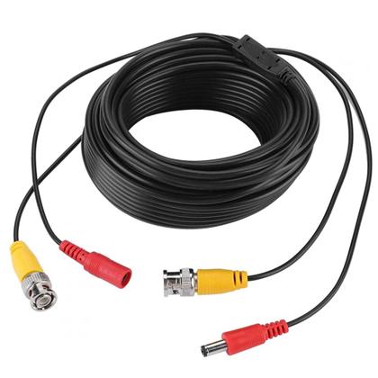 Imagem de Cabo BNC Conectores DC e Vídeo para CFTV Resistente e Pronto Para Uso L010 L020