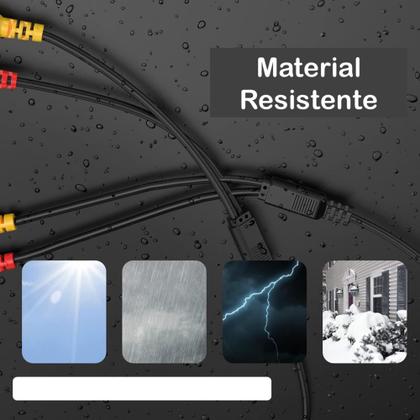 Imagem de Cabo BNC Conectores DC e Vídeo para CFTV Resistente e Pronto Para Uso L010 L020