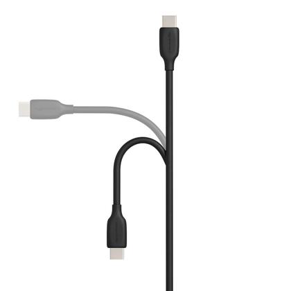 Imagem de Cabo carregador Amazon Basics USB-C para USB-A 2.0 Fast 3m preto