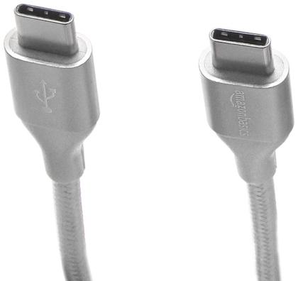 Imagem de Cabo carregador Amazon Basics USB-C para USB-C 2.0 Fast 3,1 m