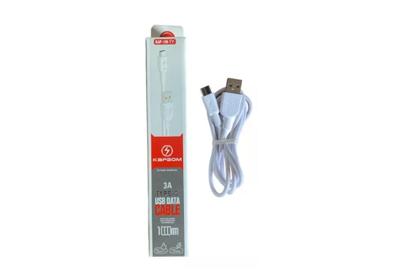 Imagem de Cabo Carregador Celular Rápido USB Tipo-C 3A Turbo 2m - KAPBOM