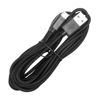 Imagem de Cabo Carregador Compatível C/ Controle PS5 Xbox Series USB-C 3 Metros
