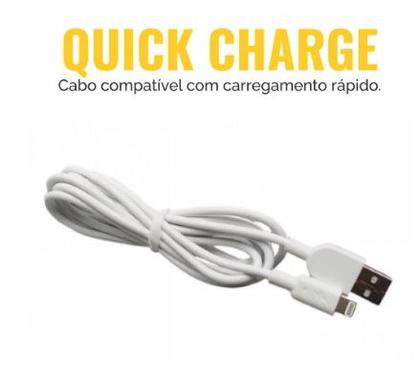 Imagem de Cabo Carregador Compatível Com Todos Os iPhone Lightning
