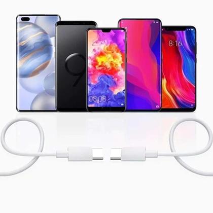 Imagem de Cabo Carregador + Fonte Compatível Tipo C Usb-C 20W