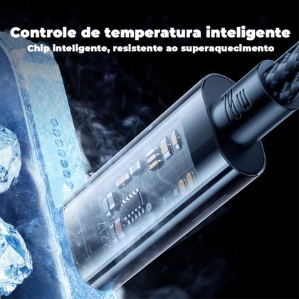 Imagem de Cabo Carregador Lightning Para Usb C 20W 2m Azul Joyroom