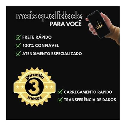 Imagem de Cabo Carregador Micro Usb Reforçado P/ Samsung J2 J3 J4 J5 PRO