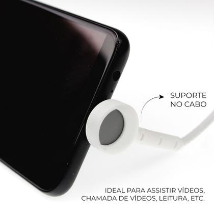 Imagem de Cabo Carregador Micro Usb V8 Android 90 Graus 1 Metro