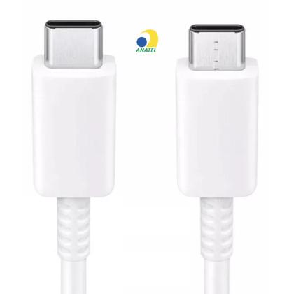 Imagem de Cabo Carregador Original duplo C para Samsung S24 S23 S22 S21 S20 .