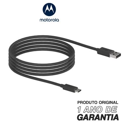 Imagem de Cabo Carregador Original Motorola Original Usb-C 1 Metro - Moto G62, G82, edge 30 Neo, edge 30, edge 30 Fusion, edge 30 Pro, edge 30 Ultra