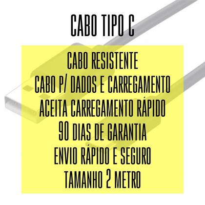 Imagem de Cabo Carregador Para Galaxy 2 Metros S8 S9 S10 Plus S20