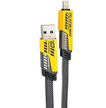 Imagem de Cabo Carregador Para iPhone Usb Turbo 65w 4 Em 1 Tipo C 1m