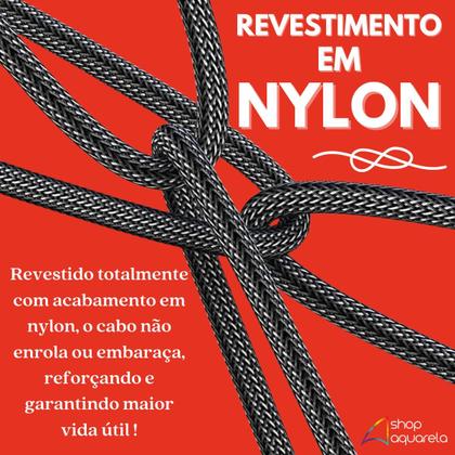 Imagem de Cabo Carregador Reforçado USBC para Tipo C Turbo 66w Original