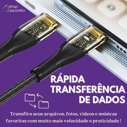 Imagem de Cabo Carregador Reforçado USBC para Tipo C Turbo 66w Original