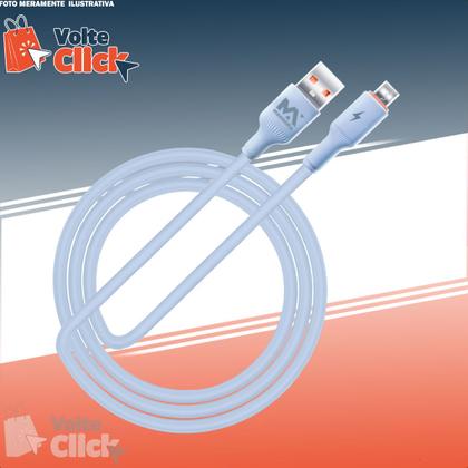 Imagem de Cabo Carregador Turbo Micro-USB V8 Reforçado 1,5 Metros