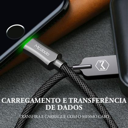 Imagem de Cabo Carregador Usb-A P/ Lightning 1 Metro Led Mcdodo