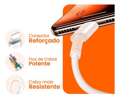 Imagem de Cabo Carregador Usb-c Light Compatível com iPhone Rhos - 1m USBC-L