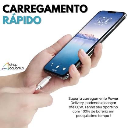 Imagem de Cabo Carregador USB C Para Tipo C 1 Metro Original Inova