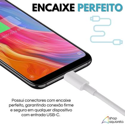 Imagem de Cabo Carregador USB C Para Tipo C 1 Metro Original Inova