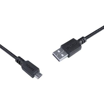 Imagem de Cabo Celular Micro Usb Usb a 2.0 50cm Preto