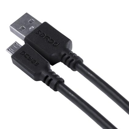 Imagem de Cabo Celular Micro Usb Usb a 2.0 50cm Preto