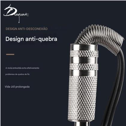 Imagem de Cabo Clip Cord Para Bobina de Tatuagem com Indicador de Lado