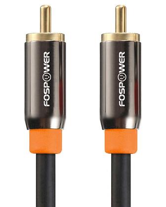 Imagem de Cabo coaxial de áudio digital FosPower 6 pés RCA macho para macho