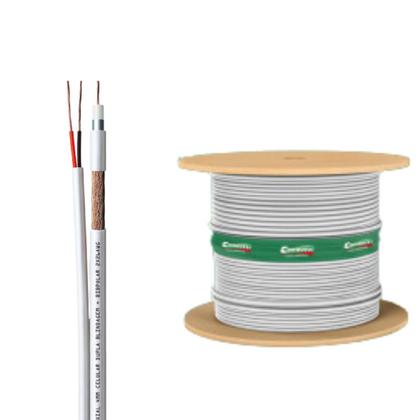 Imagem de Cabo Coaxial Para Camera Blindado 100% Cobre 300m Br Conduti