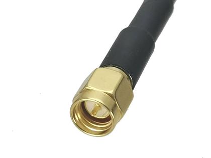 Imagem de Cabo Coaxial Pigtail Jumper RG58 De 6 Polegadas a 50M Com Conector RF N Macho Para SMA Macho