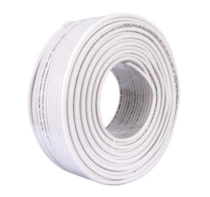 Imagem de Cabo Coaxial Rg6 para TV Digital e Canal Fechado, 90 malha, Caixa com 100 metros Cabo Grosso Qualidade Proeletronic