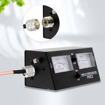 Imagem de Cabo coaxial Superbat CB Jumper 30 cm UHF macho para macho RG142