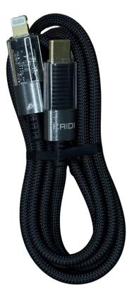 Imagem de Cabo Com Leitor Carga Turbo Rapido 30w Tipo C P/ Lightning
