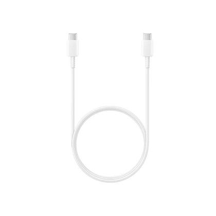 Imagem de Cabo Conector Tipo C+C Duplo Samsung Original Branco