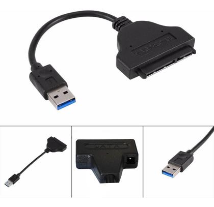 Imagem de Cabo Conversor Adaptador Ssd Hd Sata Note 2.5 Para Usb 3.0 FY-774