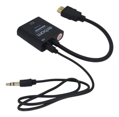 Imagem de Cabo Conversor Hdmi Vga Com Áudio Cc-hva60 Exbom