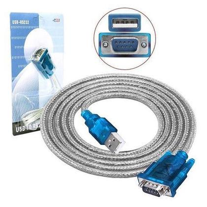 Imagem de Cabo conversor serial rs232 usb 2.0 x db09