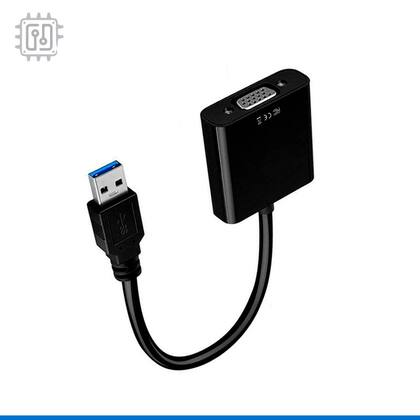 Imagem de Cabo Conversor Usb 3.0 Para Vga Pc Laptop Monitor Projetor